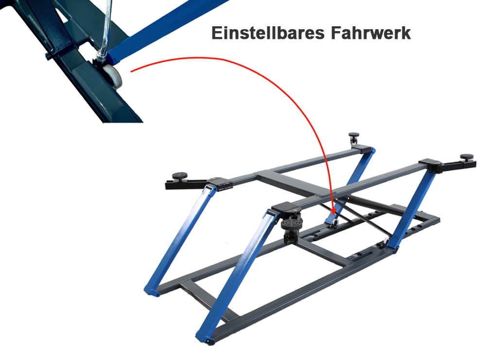 Hebebühne WDW LIFT Extended PKW S 102 der Alleskönner!